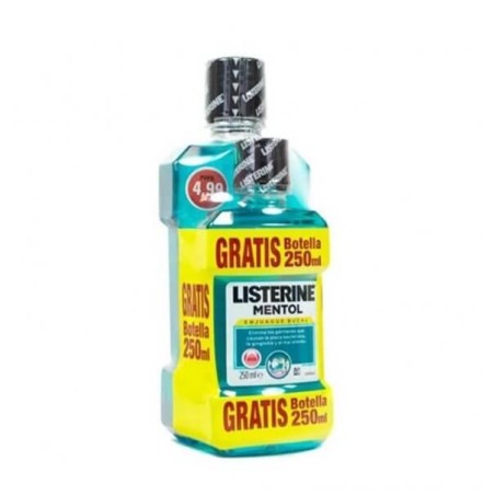 LISTERINE MENTOL 500+250