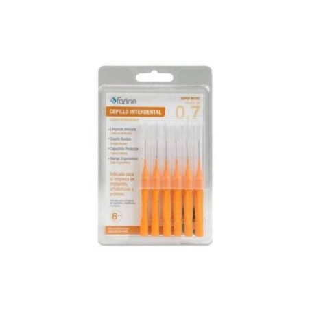 CEPILLO INTERDENTAL FARLINE SUPER MICRO 0,7 MM 6